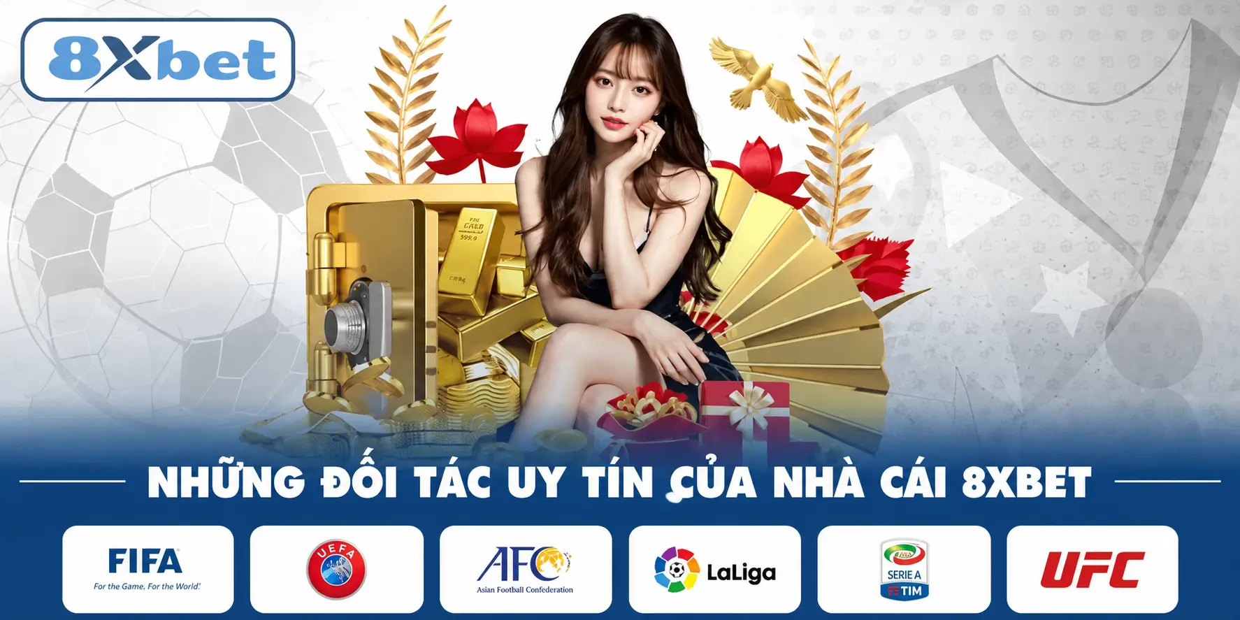 Những đối tác uy tín của nhà cái 8XBET
